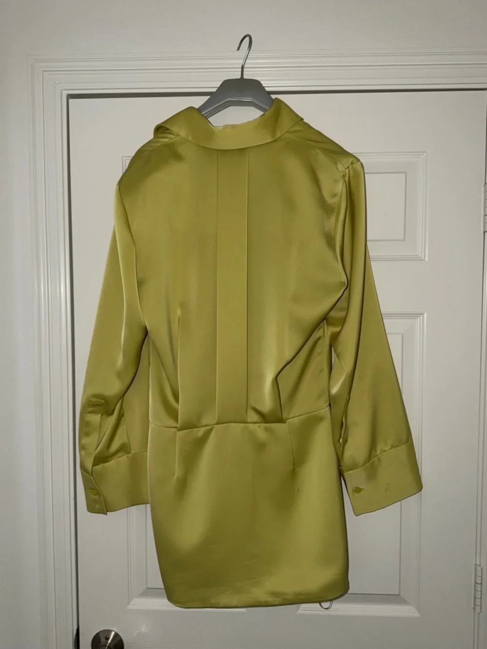 The Attico Margot Shirt Mini Dress - Size M/US 6 - Picture 4 of 8